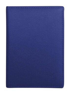 Leather RFID Passport Wallet | Cobalt